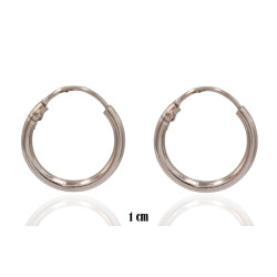 Kolczyki Xuping rodowane - MF40355