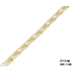 Bransoletka Merebilo CM miedź pozłacana 14k - MF41409