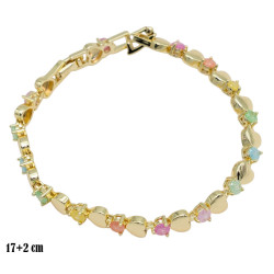 Bransoletka Merebilo CM miedź pozłacana 14k - MF41414