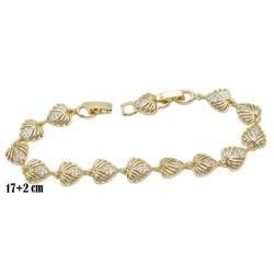 Bransoletka Merebilo CM miedź pozłacana 14k - MF41424