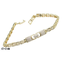 Bransoletka Merebilo CM miedź pozłacana 14k - MF41450