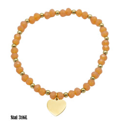 Bransoletka Merebilo Stal 316L [serce] - MF26298-B22