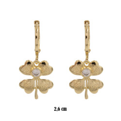 Kolczyki CM miedź pozłacana 14k - MF41517 - Hurt