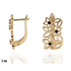 Kolczyki CM miedź pozłacana 14k - MF41536 - Hurt