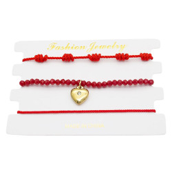 Zestaw 3 bransoletek - MF30991BBB