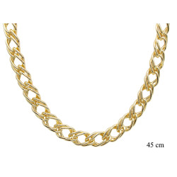 Naszyjnik CM miedź pozłacany 14k - MF41484 - Hurt