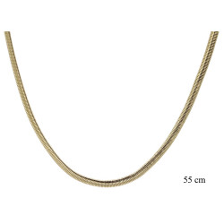 Naszyjnik CM miedź pozłacany 14k - MF41479 - Hurt