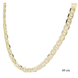 Naszyjnik CM miedź pozłacany 14k - MF41385 - Hurt