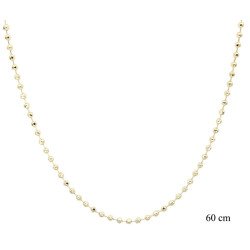 Naszyjnik CM miedź pozłacany 14k - MF41383 - Hurt