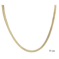 Naszyjnik CM miedź pozłacany 14k - MF41375 - Hurt