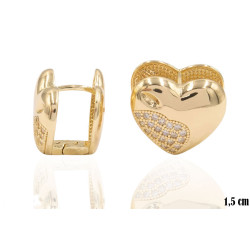 Kolczyki Merebilo miedź pozłacana 14k - MF41386