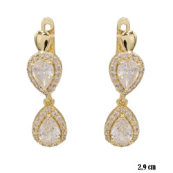 Kolczyki Merebilo miedź pozłacana 14k - MF41388