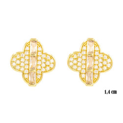 Kolczyki Merebilo miedź pozłacana 14k - MF41397