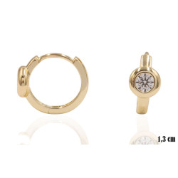 Kolczyki Merebilo miedź pozłacana 14k - MF41511