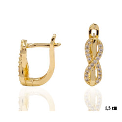 Kolczyki Merebilo miedź pozłacana 14k - MF41526