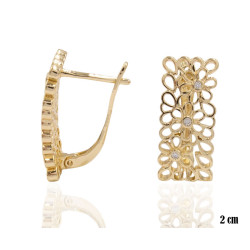 Kolczyki Merebilo miedź pozłacana 14k - MF41540