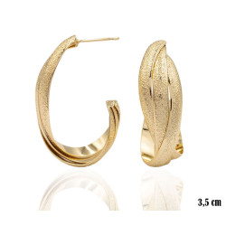 Kolczyki Merebilo miedź pozłacana 14k - MF41584