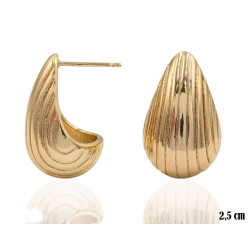 Kolczyki Merebilo miedź pozłacana 14k - MF41586