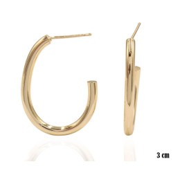 Kolczyki Merebilo miedź pozłacana 14k  - MF41590