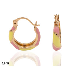 Kolczyki Xuping pozłacane 18k - MF38699