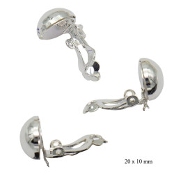 Element do biżuterii - zapięcia do kolczyków klips - SM5588A