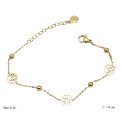 Bransoletka Merebilo Stal 316L - MF41103