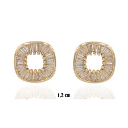 Kolczyki Merebilo miedź pozłacana 14k - MF41492