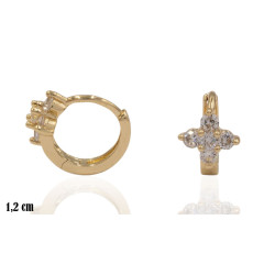 Kolczyki Merebilo miedź pozłacana 14k - MF41499