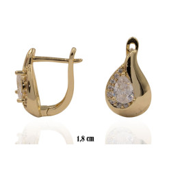 Kolczyki Merebilo miedź pozłacana 14k - MF41522