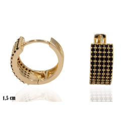 Kolczyki Merebilo miedź pozłacana 14k - MF41523