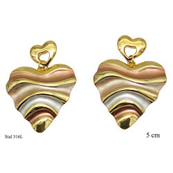 Kolczyki Stal 316L - MF41630