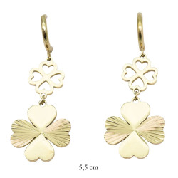 Kolczyki Merebilo miedź pozłacana 14k - MF41628