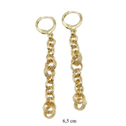 Kolczyki Merebilo miedź pozłacana 14k - MF41520