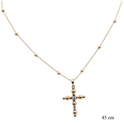 Naszyjnik Xuping pozłacany 18k - MF3867832