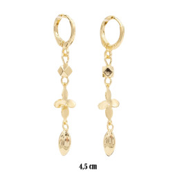 Kolczyki CM miedź pozłacana 14k - MF41558