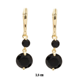 Kolczyki CM miedź pozłacana 14k - MF41560