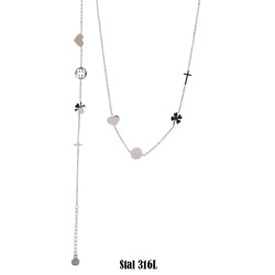 Naszyjnik + Bransoletka Merebilo Stal 316L - MF4113840