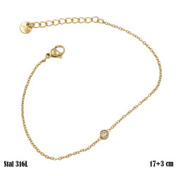 Bransoletka Xuping Stal 316L - MF38665