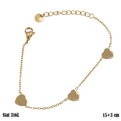 Bransoletka Xuping Stal 316L - MF38783