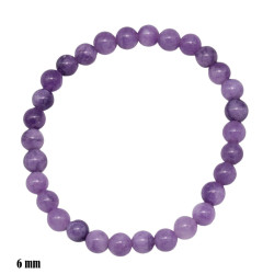 Bransoletka z kamieni [ametyst lawendowy] - MF41056