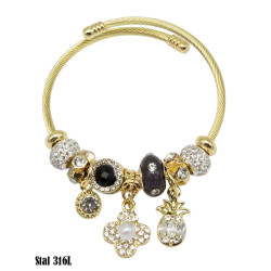 Bransoletka Stal 316L - MF41878-1