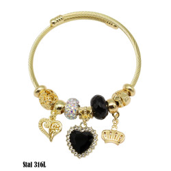 Bransoletka Stal 316L - MF41885-2