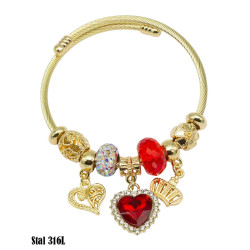 Bransoletka Stal 316L - MF41885-3