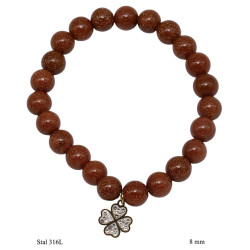 Bransoletka Merebilo Stal 316L [ piasek pustyni ] - MF41646BP