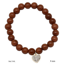 Bransoletka Merebilo Stal 316L [ piasek pustyni ] - MF41646AP