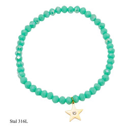 Bransoletka Merebilo Stal 316L z gwiazdką - MF41995AP
