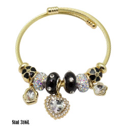 Bransoletka Stal 316L - MF41873-B