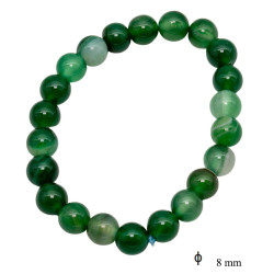 Bransoletka Merebilo [ kamień agat zielony ] - MF41653-1