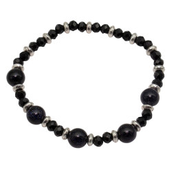 Bransoletka Merebilo [ noc kairu + kryształ ] - BM113