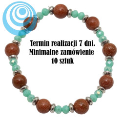 Bransoletka Merebilo [ piasek pustyni + kryształ ] - BM112